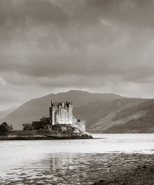 Eilean Donan Castle During a Clearing Storm