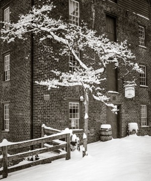 March Snow at Waterford Mill
