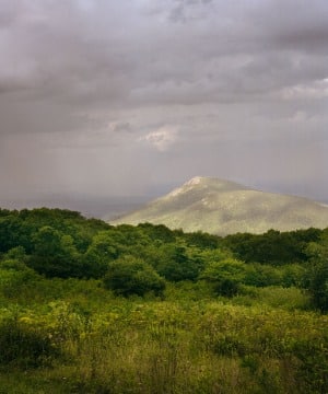 Passing Storm Old Rag Mountain